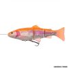 SAVAGE GEAR - 4D LINE THRU TROUT 20cm - 8" 93g - 3 1/3 oz SLOW SINK SS 02 Golden Albino