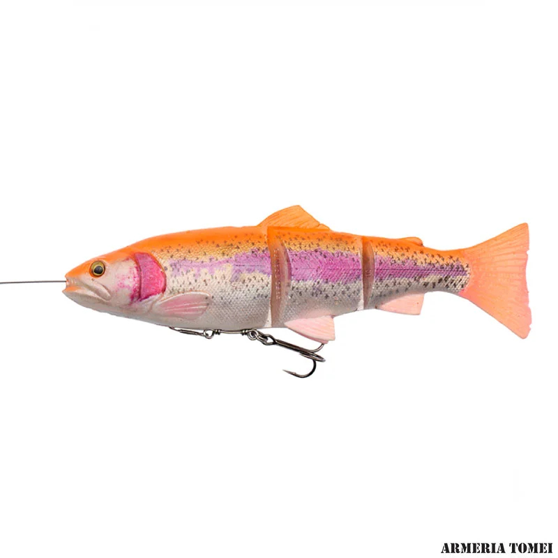 SAVAGE GEAR - 4D LINE THRU TROUT 20cm - 8" 98g - 3 1/2 oz MODERATE SINK MS 02 Golden Albino