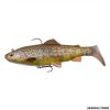 SAVAGE GEAR - 4D TROUT RATTLE SHAD 17cm - 6 2/3" 80g - 2 4/5 oz 03 Dark Brown Trout