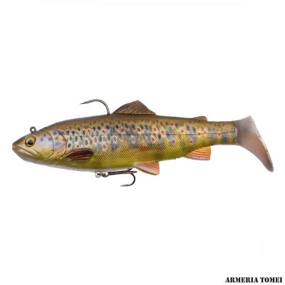 SAVAGE GEAR - 4D TROUT RATTLE SHAD 17cm - 6 2/3" 80g - 2 4/5 oz 03 Dark Brown Trout