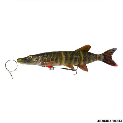 SAVAGE GEAR - 4D LINE THRU PIKE 25cm - 10" 105g - 3 2/3 oz SLOW SINK SS 01 Striped Pike