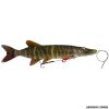 SAVAGE GEAR - 4D LINE THRU PIKE 37cm - 14 1/2" 355g - 12 1/2 oz SLOW SINK SS 01 Striped Pike