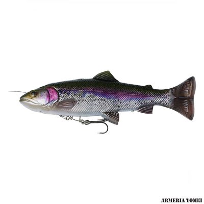SAVAGE GEAR - 4D LINE THRU PULSE TAIL TROUT 16cm - 6 1/3" 51g-1 4/5 oz SLOW SINK Rainbow Trout