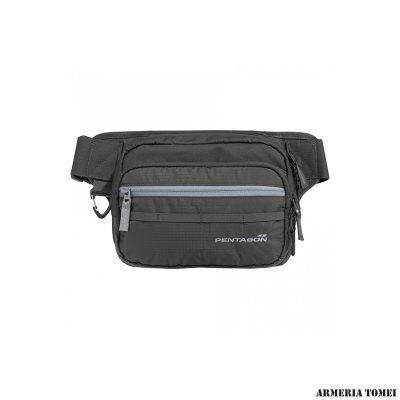 MARSUPIO - PENTAGON - RUNNER CONCEALMENT POUCH BLACK