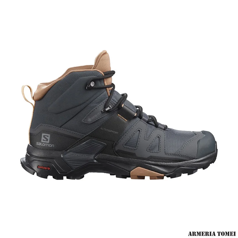 SALOMON - DONNA - X ULTRA 4 MID GTX W Ebony/Mocha Mousse/Almond Cream