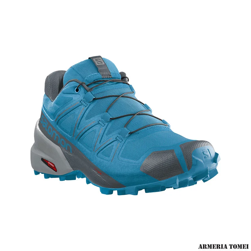 SALOMON UOMO SPEEDCROSS 5 Hawaiian Ocean Stormy Weather Quarry Armeria Tomei