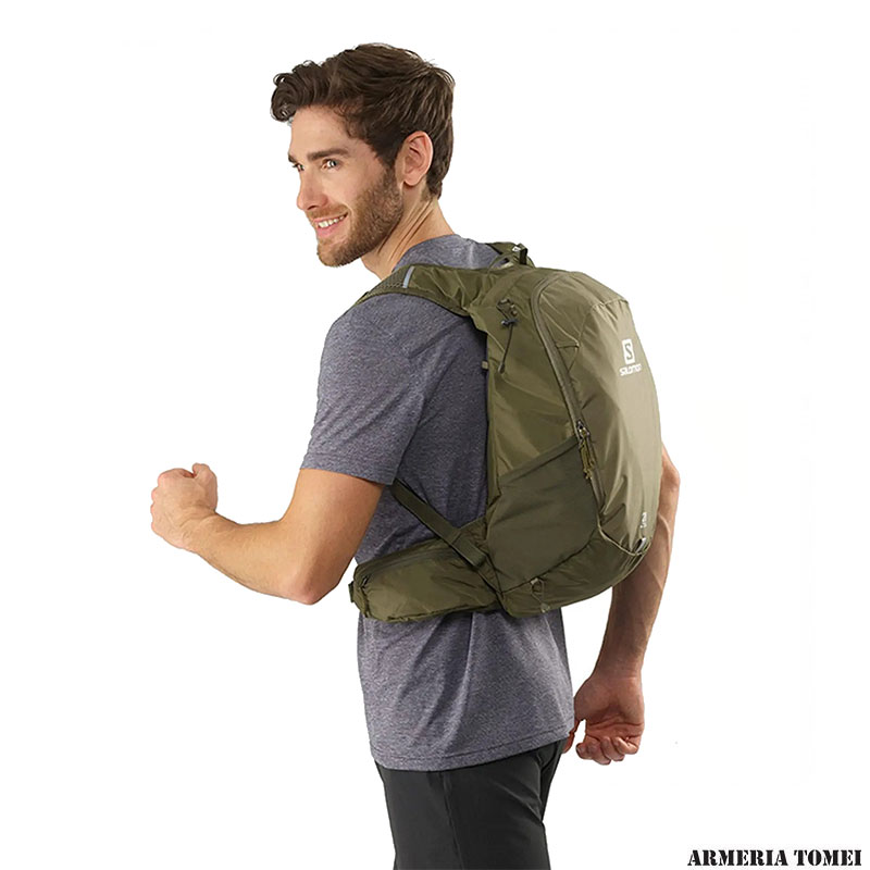 SALOMON - ZAINO - TRAILBLAZER 20 Martini Ol/Olive Nigh/Ebo - immagine 3