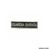 SCRATCH GUARDIA GIURATA (ricamato)