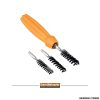 SMARTRELOADER - NECK BRUSHES SET SMALL/MEDIUM/LARGE CON MANICO