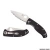 COLTELLO - SPYDERCO TENACIOUS FRN BLACK SERRATED