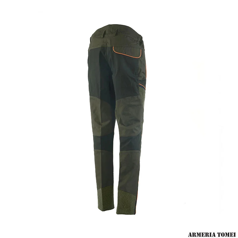 PANTALONE - UOMO - UNIVERS  CORDURA® PERNICE VERDE/ARANCIO - immagine 2