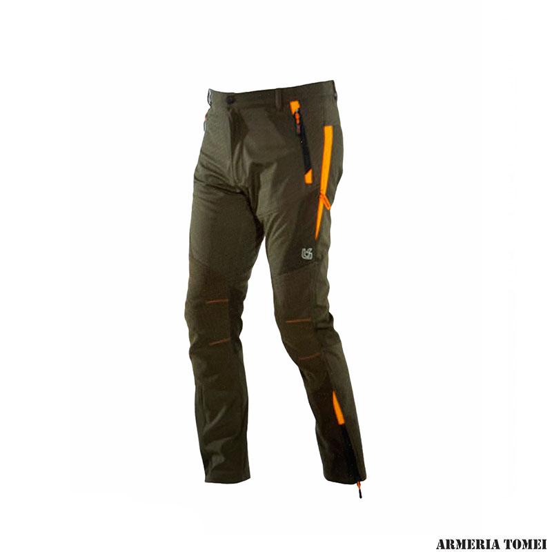 PANTALONE – UOMO – UNIVERS SENALES U-TEX VERDE/ARANCIO | Armeria Tomei