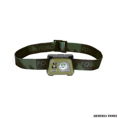 FOSCO INDUSTRIES - LAMPADA FRONTALE TACTICAL FOSCO GREEN