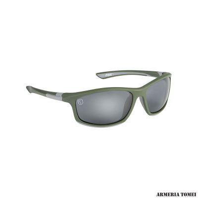 OCCHIALI - FOX - COLLECTION GREEN & SILVER FRAME/GREY LENS