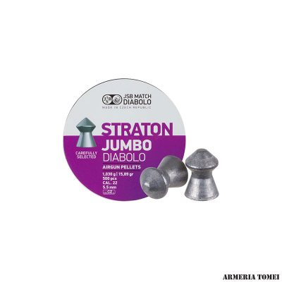 JSB MATCH - STRATON JUMBO DIABLO 1,030g / 15,89gr CAL 5,5 mm  (CONF. 500 PZ.)