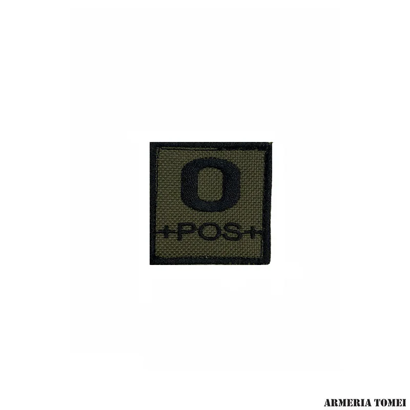 PATCH - 0 POSITIVO (0+) (VERDE)
