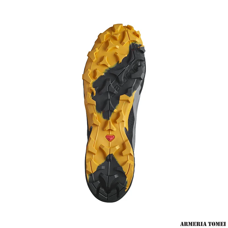 SALOMON - UOMO - CROSS HIKE GTX Quiet Shade/Black/Butterscotch - immagine 3