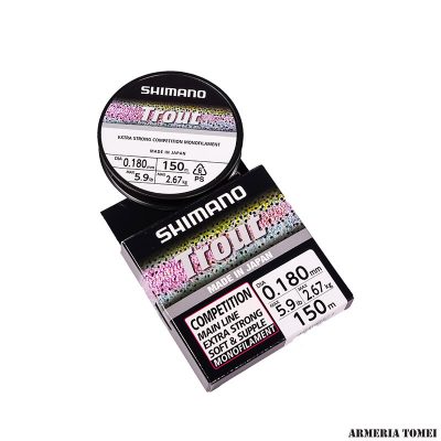 SHIMANO - LINE TROUT COMPETITION LEADER FLUOROCARBON 0.165mm/4.5lb/2.05kg/50m