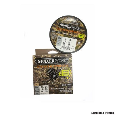 SPIDERWIRE - STEALTH SMOOTH X8 164YD MAX BREAK 12LB LB-TEST 4LB