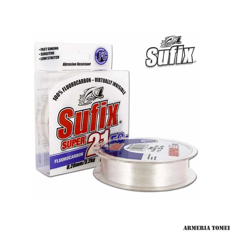 SUFIX - SUPER 21FC FLUOROCARBON 018mm/2.9kg/7Lb/100m/110Yds