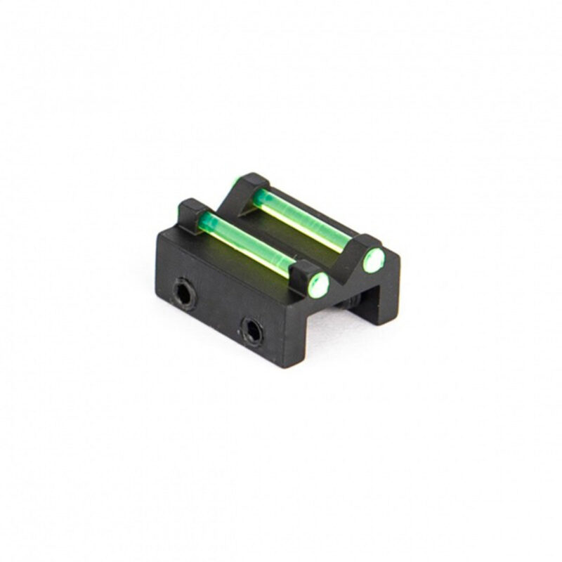 TONI SYSTEM - TACCA DI MIRA PER BINDELLA INFERIORE A 8,1mm FIBRA OTTICA VERDE DA 1,5mm