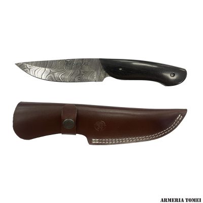 COLTELLO - 39 OUTDOOR - DAMASCO HUNTER EBANO