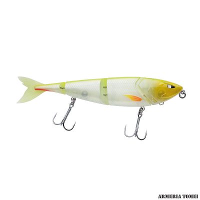 BERKLEY - ZILLA SWIMMER 190 WHITE CHARTREUSE 43g 19.0cm 0.5-1.5m