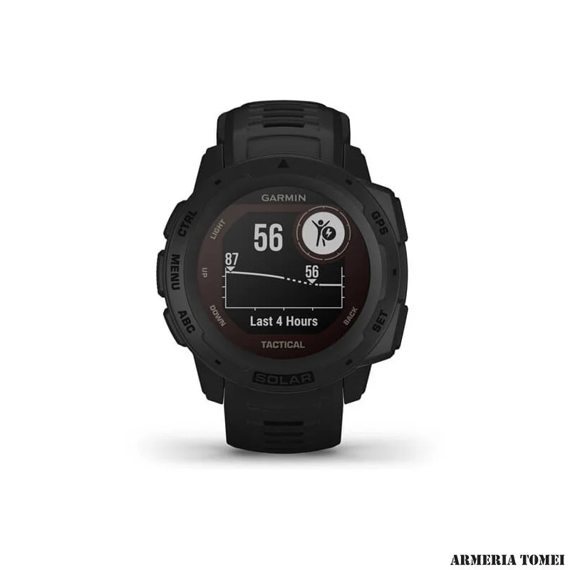 GARMIN - INSTINCT® SOLAR – TACTICAL EDITION NERO - immagine 8