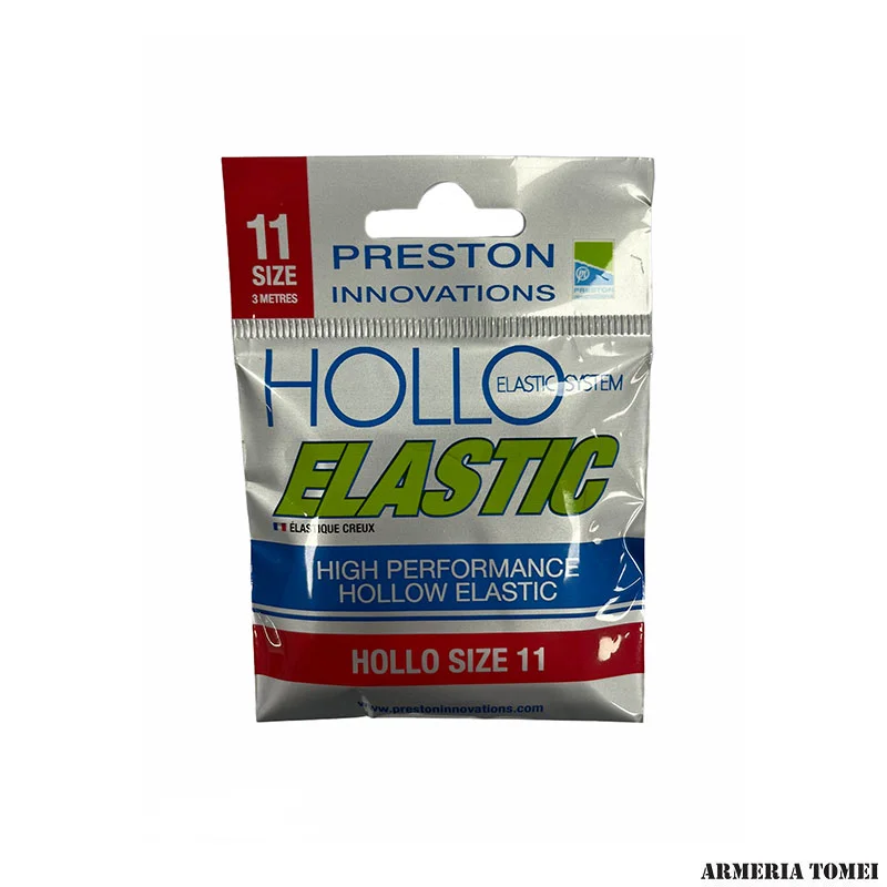 PRESTON - DURA HOLLO ELASTIC SYSTEM SIZE 11 / 3 METRES -ROSSO