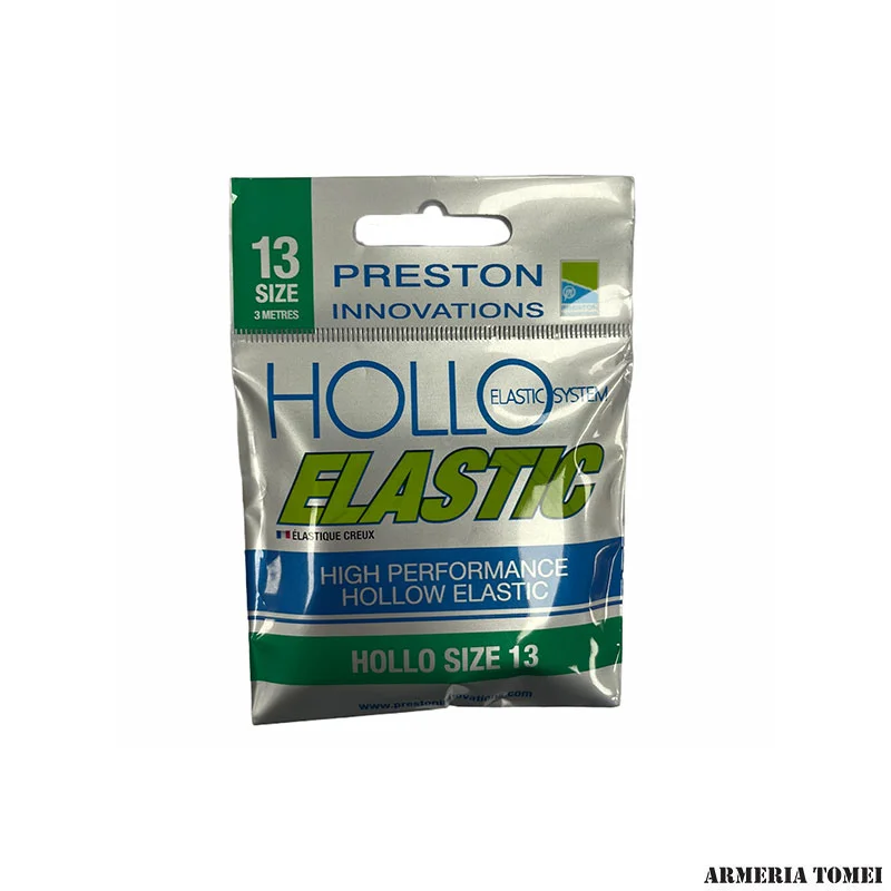 PRESTON - DURA HOLLO ELASTIC SYSTEM SIZE 13 / 3 METRES -GREEN