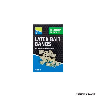 PRESTON - LATEX BAIT BANDS MEDIUM APPROX 50