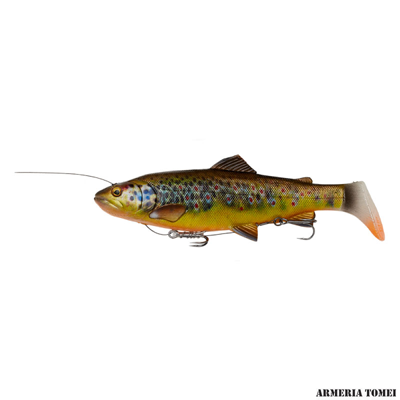 SAVAGE GEAR - 4D LINE-THRU RATTLE TROUT 27.5cm 258g SINKING BROWN TROUT UV