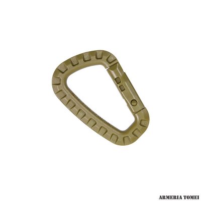 101 INC - MOSCHETTONE TATTICO IN PLASTICA SABBIA 1111