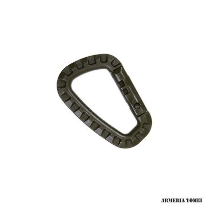 101 INC - MOSCHETTONE TATTICO IN PLASTICA VERDE