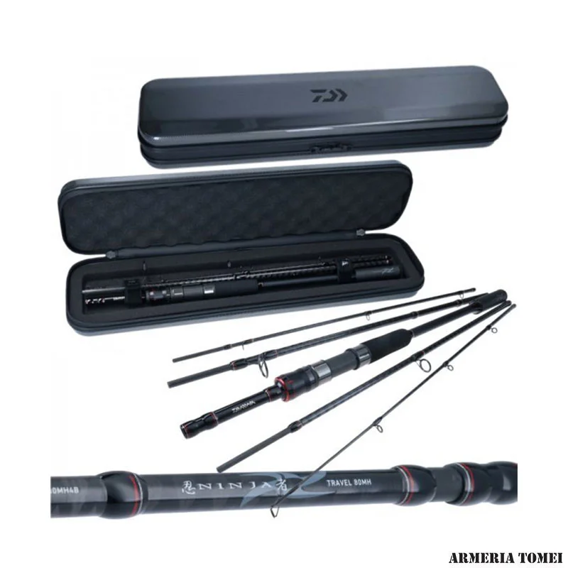 DAIWA - 21 NINJA TRAVEL 80MH 8" (2.44 cm) 5 pz - 53.5cm 10-30 gr - immagine 4