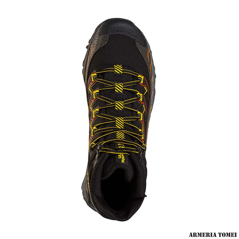 SCARPE - UOMO - LA SPORTIVA - ULTRA RAPTOR II MID GTX Black/Yellow - immagine 3