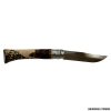 COLTELLO - OPINEL - N.10 INOX - CINGHIALE INTARSATO A MANO