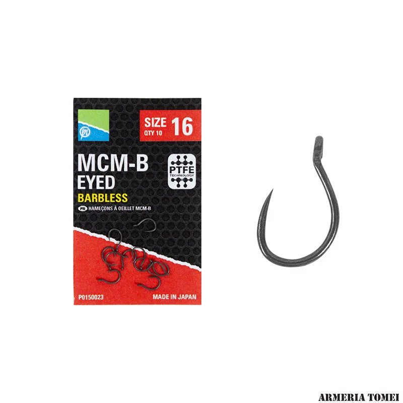 PRESTON - MCM-B EYED BARBLESS (QTY 10)