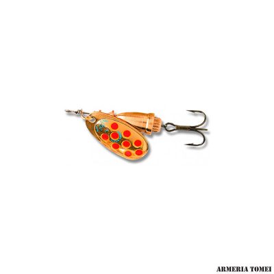 CUCCHIAINO - VIBRAX - BLUE FOX SUPER VIBRAX 1/8 4g  ( 1 ) Hot Pepper BFS1 GYR