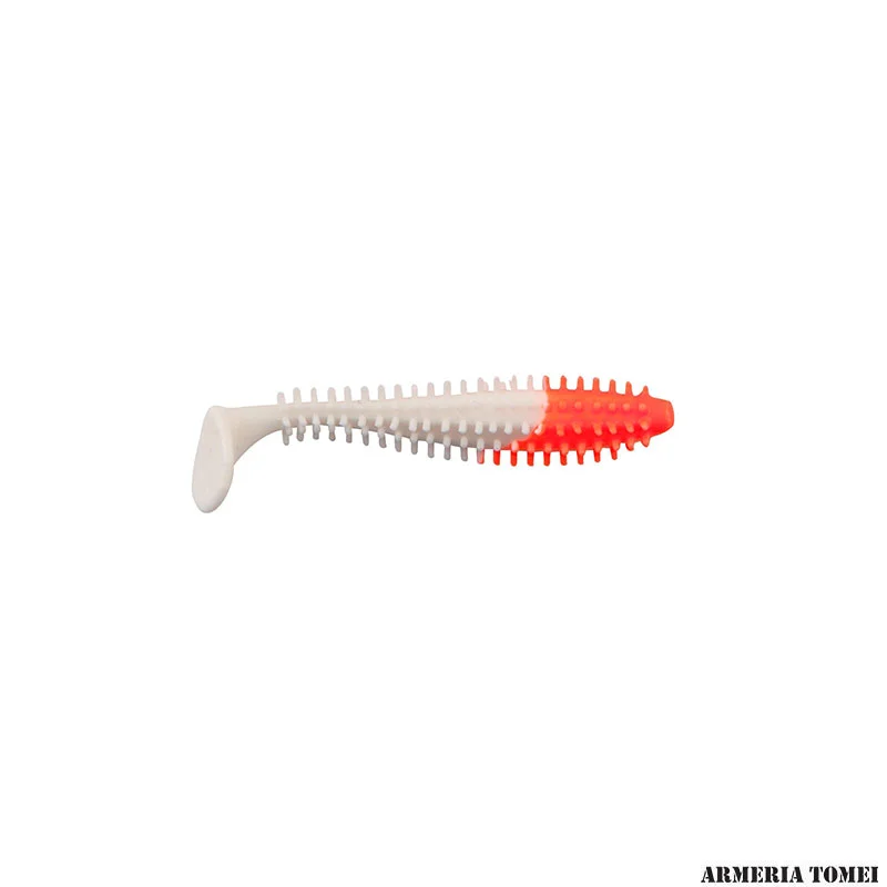 FOX RAGE - SPIKEY SHAD BULK 6cm 2.75" RED HEAD