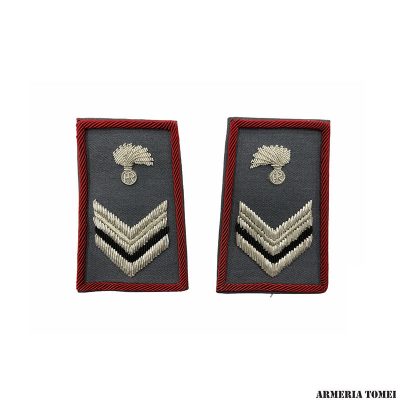 CARABINIERI - TUBOLARI ESTIVI VICE BRIGADIERE RICAMATI IN CANOTTIGLIA