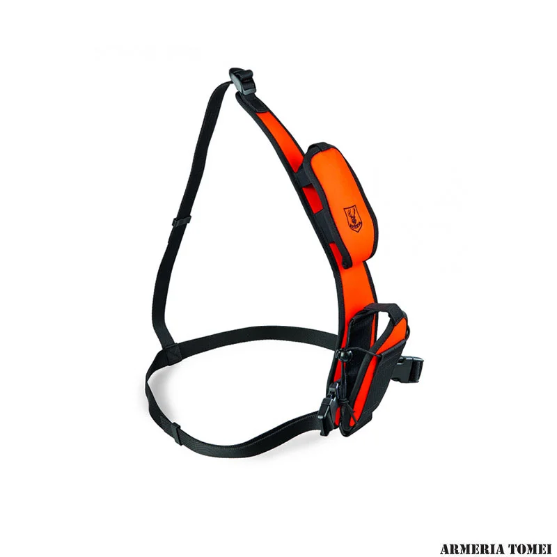 RISERVA - SPALLINA PORTA GPS TEK E RADIO IN TESSUTO ARANCIO REGOLABILE