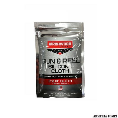 BIRCHWOOD - GUN & REEL SILICONE CLOTH 11"x14" 28 cm x 35.5 cm
