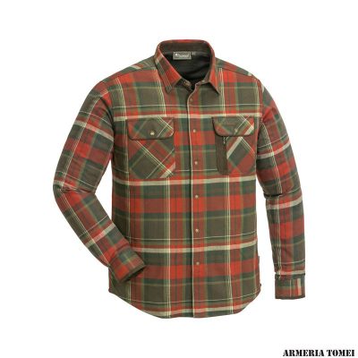 PINEWOOD - CAMICIA CORNWALL D.Copper/Suede Brown