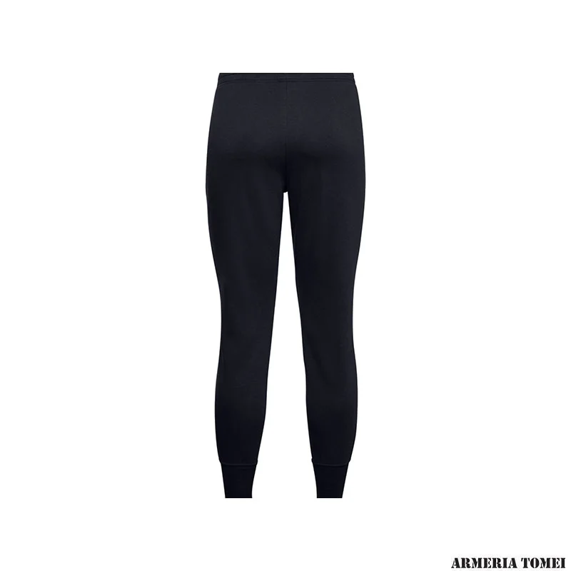 UNDER ARMOUR - DONNA - RIVAL FLEECE JOGGERS Black / White - 001 - immagine 2