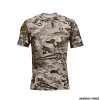 UNDER ARMOUR - UOMO - UA ISO-CHILL BRUSHLINE SS CAMO Barren Camo / Black-999