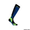 CALZE - X TECH - COMPRESSION Blu-Verde