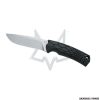 COLTELLO - FOX VOX CORE FIXED KNIFE BECUT STEEL SW BLADE, BLACK NYLON HANDLE-NYLON SHEATH