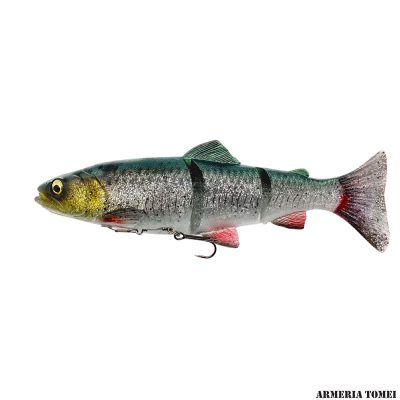SAVAGE GEAR - 4D LINE-THRU TROUT 15CM 40G SINKING GREEN SILVER