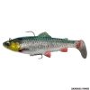 SAVAGE GEAR - 4D RATTLE SHAD TROUT 12.5CM 35G SINKING GREEN SILVER